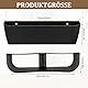 ueslwser 4 Stück Schuhhalter Wand Wohnmobil, Schuhorganizer Camping Selbstklebend Oder Gebohrt, Schuhregal Wandmontage Tür Schuhaufhänger, für Wohnmobil,Camping,Badezimmer,Wohnzimmer