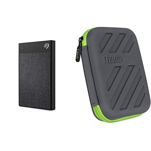 Image of Seagate External Hard Disk + Hard Disk Case