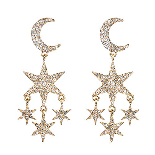 Boucles d'oreilles de fête strass élégantes pour sublimer vos soirées