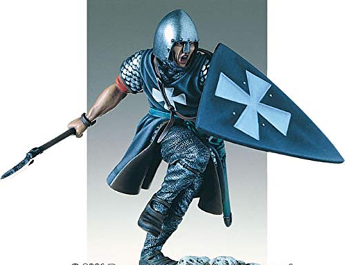 Figura modelo guerrero antiguo 75mm sin pintar miniatura 1
