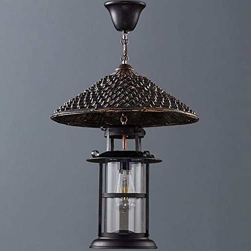 Chandelier Lampe Suspension Métal Rétro E27 Plafonnier Industriel