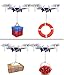Mavic mini2/mini Drone Clip Payload Delivery Drop Transport Device Drone Release Fishing Bait Carrying Wedding Proposal Device Compatible with DJI Mavic mini drone(Load capacity 0.17 Ib).