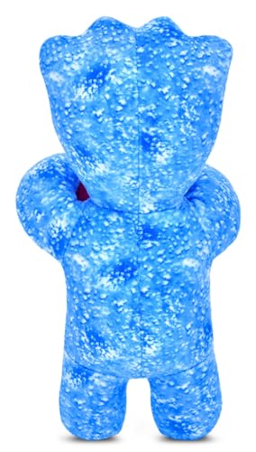 iscream Sour Patch Kids Valentine Embossed 8.5\" x 5\" Candy Character Mini Pillow with Heart, Blue