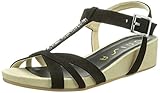  Unisa Damen Boili Kid Suede Sandalen, Schwarz-Schwarz (Black), 41