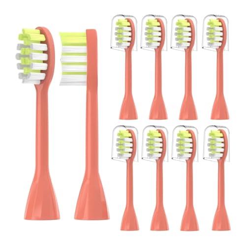 �����p���u���V�w�b�h�A�t�B���b�v�X�ƌ݊�������AOne By Sonicare �V���[�Y�A���f�� HY1100 HY1200 BH1022�A�}���`�p�b�N �I�v�V����(8pcs Miami coral)