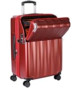 Amazon | [トラベリスト]キャリーケース ジッパー トップオープン