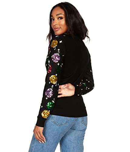Image of Tipsy Elves Classic Cute Cardigan Ugly Christmas Sweaters for Women with Fun Patterns and Animals