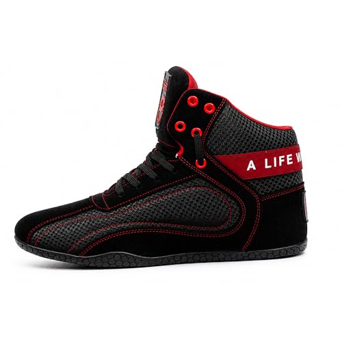 Image of Dapp X-Series Weightlifting Gym Shoes for Men and Women | Leather Suede Exterior | Signature Flat Sole | Padded Interiors for Stability | Smart Cushioning | Wide Toe Box