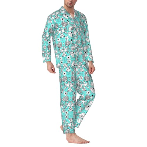 Pyjama classique léger contre la chaleur nocturne estivale - 2