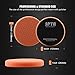 SPTA 5Pc 5.5 Inch Face for 5 Inch 125mm Backing Plate Compound Buffing Sponge Pads Cutting Polishing Pad Kit for Car Buffer Polisher Compounding,Polishing and Waxing