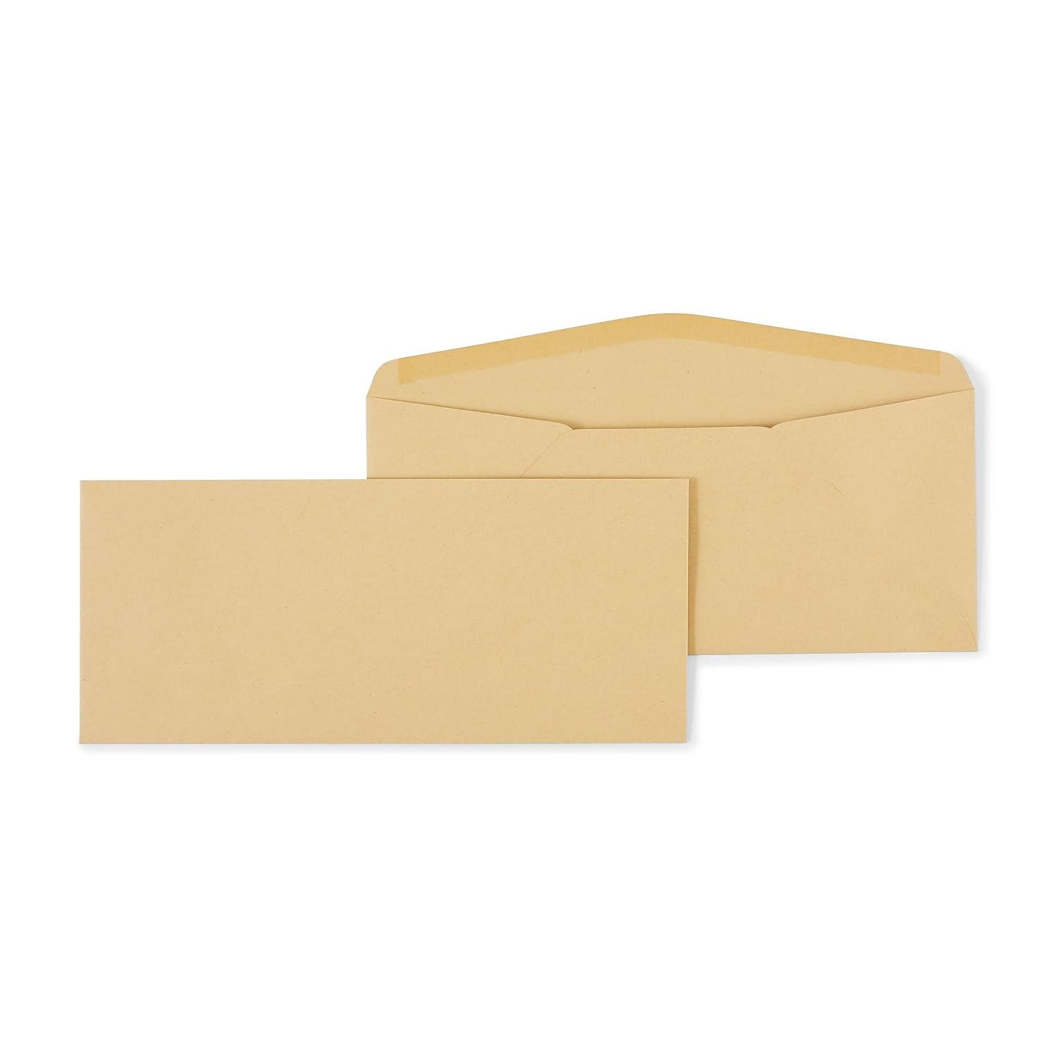 Staples #11 Brown Kraft Gummed Envelopes, Heavyweight Open‑End Mailing Envelopes, 500/Box