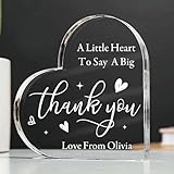 Regalo di ringraziamento per insegnanti: questa targa in acrilico personalizzata per insegnanti può essere considerata un regalo premuroso per la tua tata, insegnante, tutor, ecc. alla fine del termine per mostrare il tuo apprezzamento e amore.