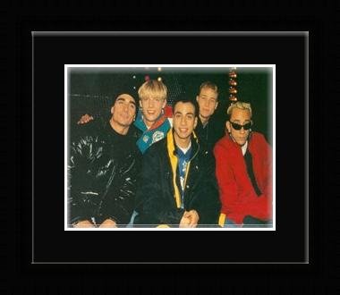Backstreet Boys - Leather Jacket Framed Mini Poster - 14.7x10.2cm