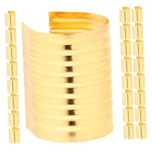 VILLCASE Leather Rope Clips 100pcs Tassel Rope Clip Crimp for Jewelry Wire Clamp DIY Crafts