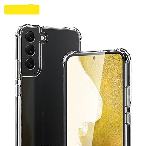 Totill For Samsung S22 Clear Case, Shockproof Smartphone Cover, Rreinforced Corner Phone case for Samsung Galaxy S22 Funda Coque Hülle - Pure Clear (6.1 inch) Totill For Samsung S22 Clear Case, Shockproof Smartphone Cover, Rreinforced Corner Phone case for Samsung Galaxy S22 Funda Coque Hülle - Pure Clear (6.1 inch)