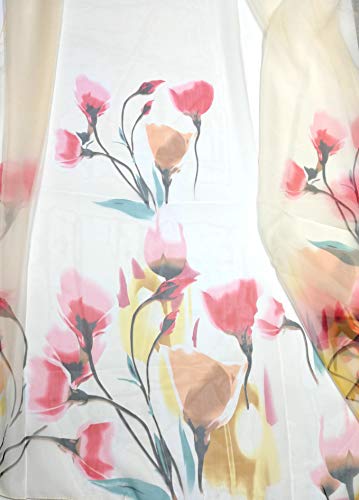 Shanlin Super Large Silk Feel Floral Scarves for Women in Gift Box4