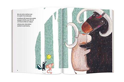 O búfalo que só queria ficar abraçado