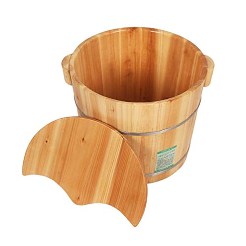 Cubeta de Madera para Spa de Pies, Masaje y Sauna
