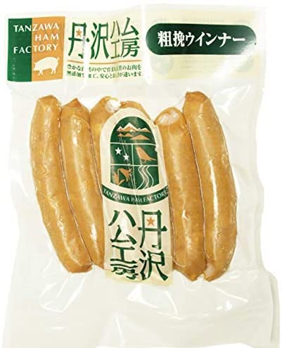 ベジタブルハート 国産 無添加 丹沢ハム工房 粗挽ウィンナー 120g 30パック