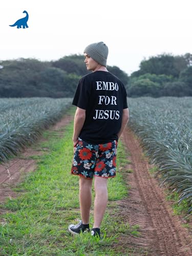 SURF CUZ Men's Board Short Beach Short 4-Way Stretch Swim Short2