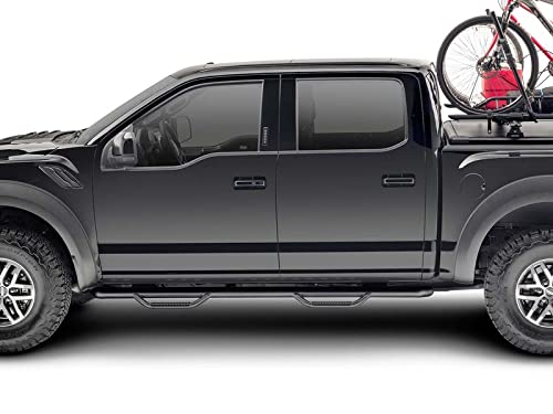 N-Fab Nerf Steps | Textured Black, Wheel-To-Wheel | T1678Cc-Tx | Fits 2016-2022 Toyota Tacoma Double Cab All Beds, Srw Gas #TOP6