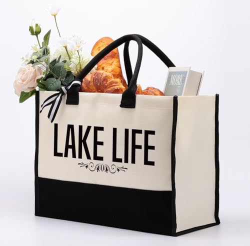 Image of Gkwa Canvas Tote Bag for Gifting, Women Cotton Canvas Bag, Reusable Shopping Bag