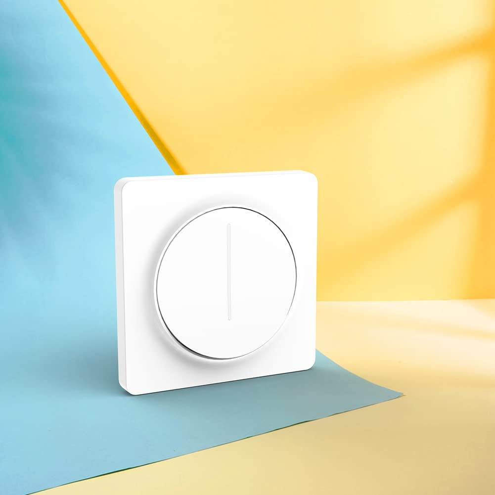 Tuya Smart WiFi Dimmer de Luz, Interruptor de Pared con Panel de Atenuación Táctil 100-240 V, Funciona para Alexa Home