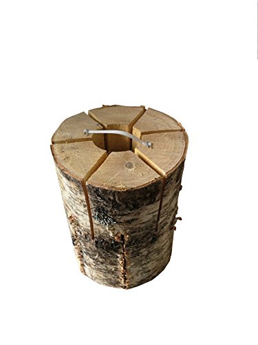 2 Party Baumfackeln Schwedenfeuer inkl. Anzünder, Finnenfackel, Gartenfackel für Frühling, Sommer und Winter Art. 384