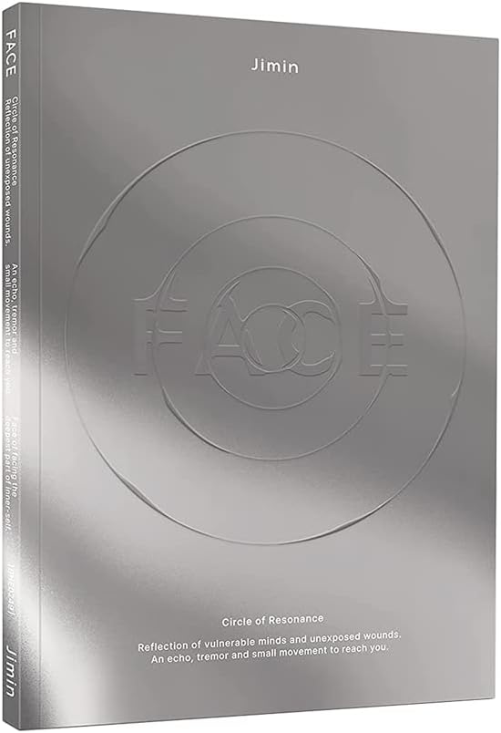 BTS JIMIN : FACE (INVISIBLE FACE Ver) 1st Solo Album CD+Photobook+Photocard A+Photocard B+Postcard+Large Postcard+(Extra BTS 6 Photocards+1 Double-Sided Photocard+Pocket Mirror+Hologram Sticker)
