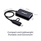 Integral 4-in-1 Speicherkartenleser, USB 3.0 & USB C Adapter für microSD, SD, Compact Flash, MS Duo/Pro - Für iPhone 15/16 Plus/Pro/Pro Max, MacBook Pro/Air, iPad, PC, Laptop, Tablet, Smartphone
