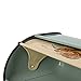 X459 Blue Metal Bread Box/Bin/kitchen Storage Containers/Home KitChen Gifts with Roll Top Lid