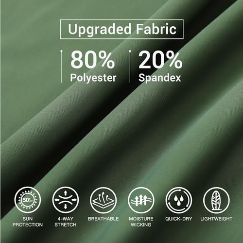 Image of HUGE SPORTS Men's Rash Guard Long Sleeves UPF 50+ UV Sun Protection Quick Drying Splice Compression Swim Shirts