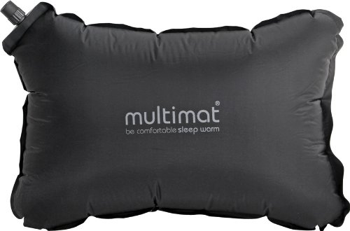 Multimat 4005845-SSI Multimat Superlite Black Pillow - multi, N/A