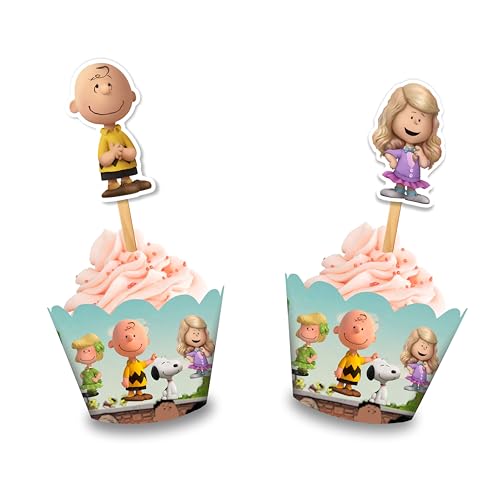 Charlie Brown Cupcake Wrapper
