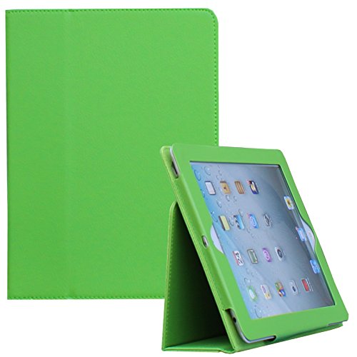 JYtrend Case for iPad 9.7 2017/2018 Folio Stand Magnetic Smart Cover for iPad 5th/6th Gen A1822 A1823 A1893 A1954 with Auto Wake/Sleep (Green)