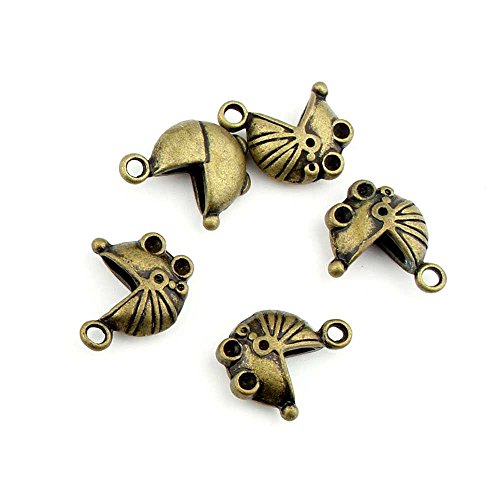 110 Pieces Jewelry Making Findings Antique Bronze Charms FL1891 Baby