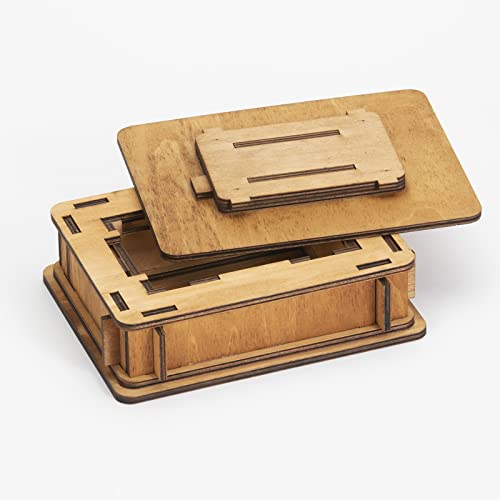 Bits And Pieces Botanical Box Brainteaser - Wooden Puzzle Gift Box thumb #4