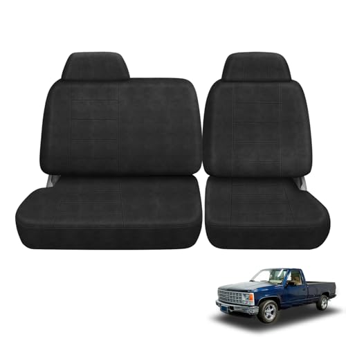 Front Bench Seat Covers Replace for 1988-1994 Chevy C/K 1500 Truck 40/60