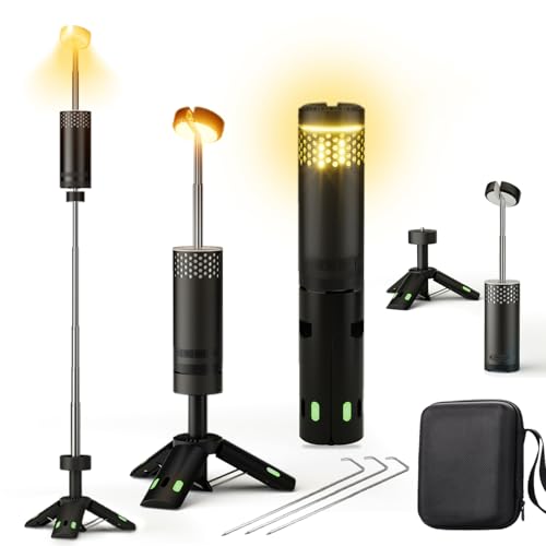 Lampe de camping télescopique rechargeable 10000mAh lanterne LED