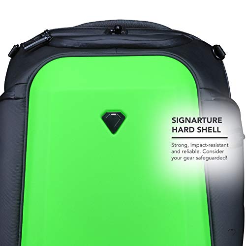 Image of Carbonado GT2 Polycarbonate Multi-Purpose Hard Shell Laptop Bag for sizes 14 to 17.3 Inches and for Gaming Laptops | 20 Ltrs Spacious Unisex Backpack