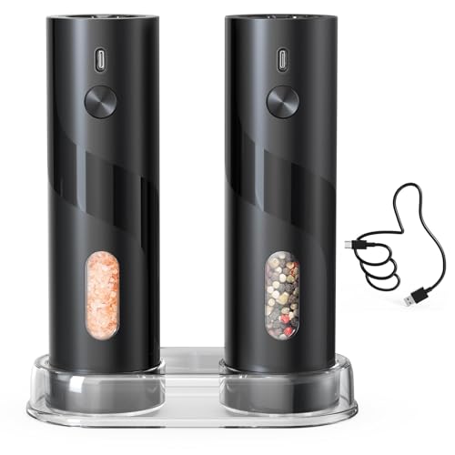 CIRCLE JOY Salt and Pepper Grinder Set KYMQ-64A-BS-UK