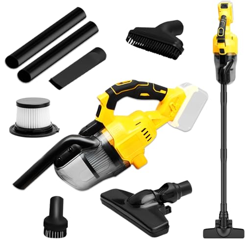 DogChrymion Cordless Handheld Vacuum Cleaner CVC010B, 31000 RPM, Stick Vacuum with Filtration HEPA...