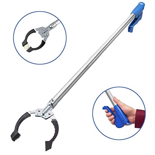 SUNKY - Aluminum Reacher Grabber, 37" Extra Long Handy Mobility Aid - Reaching