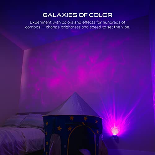Enbrighten Galaxy Projector Plug in Night Light for Kids LED Lights for Bedroom Space Nightlight Aurora Playroom Game Room Lighting 70334-T1 by Enbrighten - Image 4