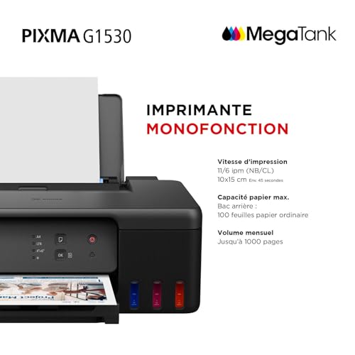 Canon PIXMA G1530 - vue 4