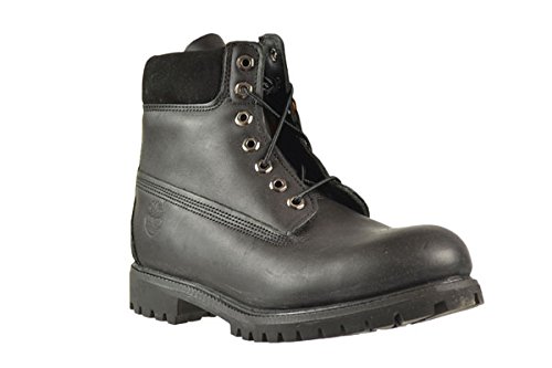 Timberland Bota masculina premium 15 cm preta 10054, Preto, 8