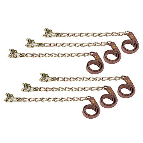 Cadenas de nieve para coche automáticas, juego de 6 cadenas de acero para neumáticos de invierno