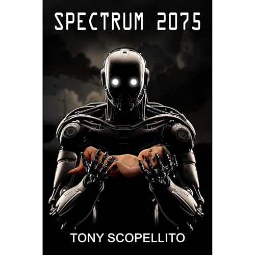 Spectrum 2075 Audiolibro Por Tony Scopellito arte de portada