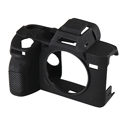 Funda para cámara Sony A74 A7M4 A7IV silicona protectora negra miniatura 6