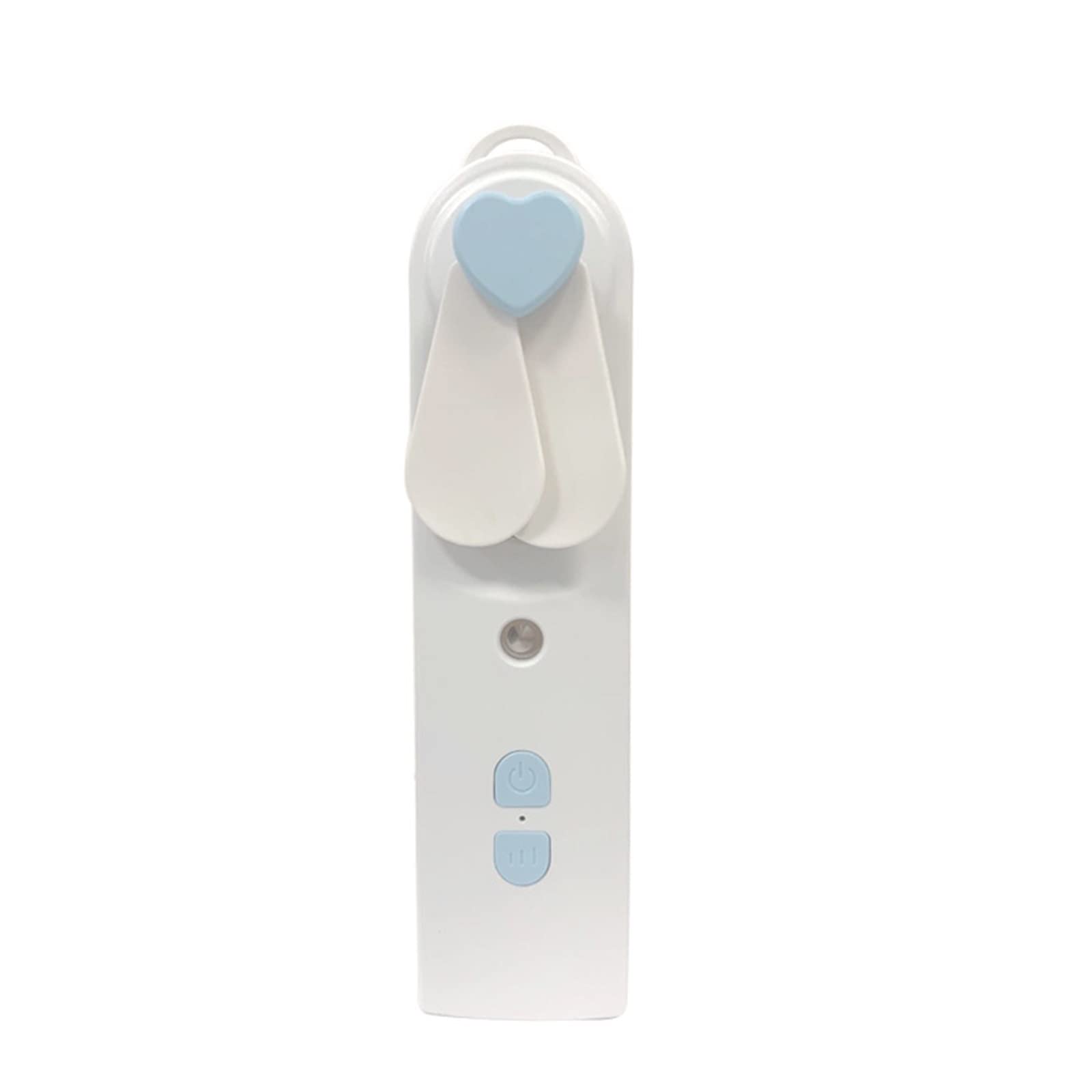 Mini climatiseur portable rechargeable bleu pour bureau et chambre